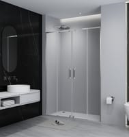 MAMPARA DE DUCHA FRONTAL CORREDERA TEKA INCA SLIM 180CM CROMO - 1