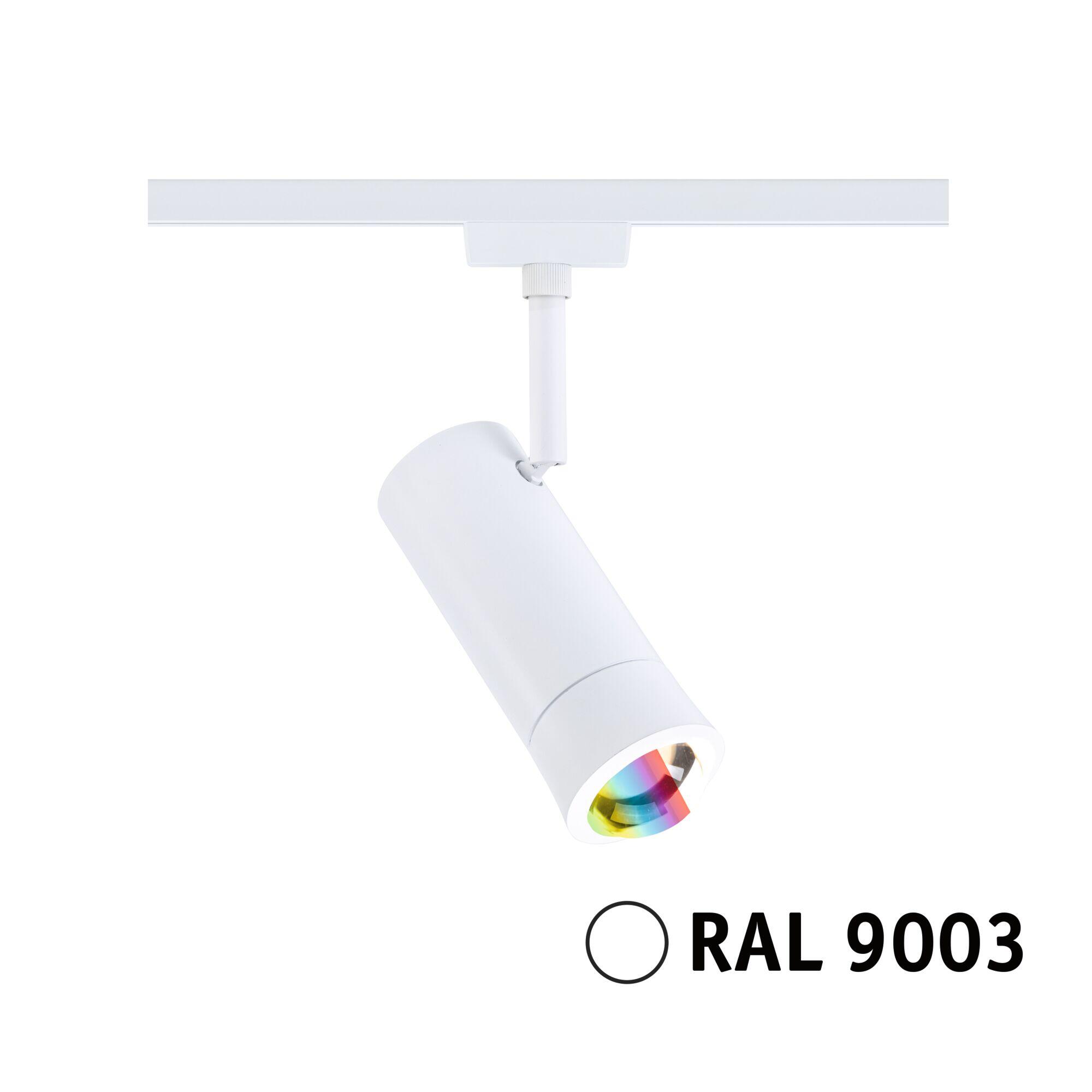 Spot URail SmartHome Zigbee Tarie 230lm 4,5W RGBW+gradable blanc, PAULMANN