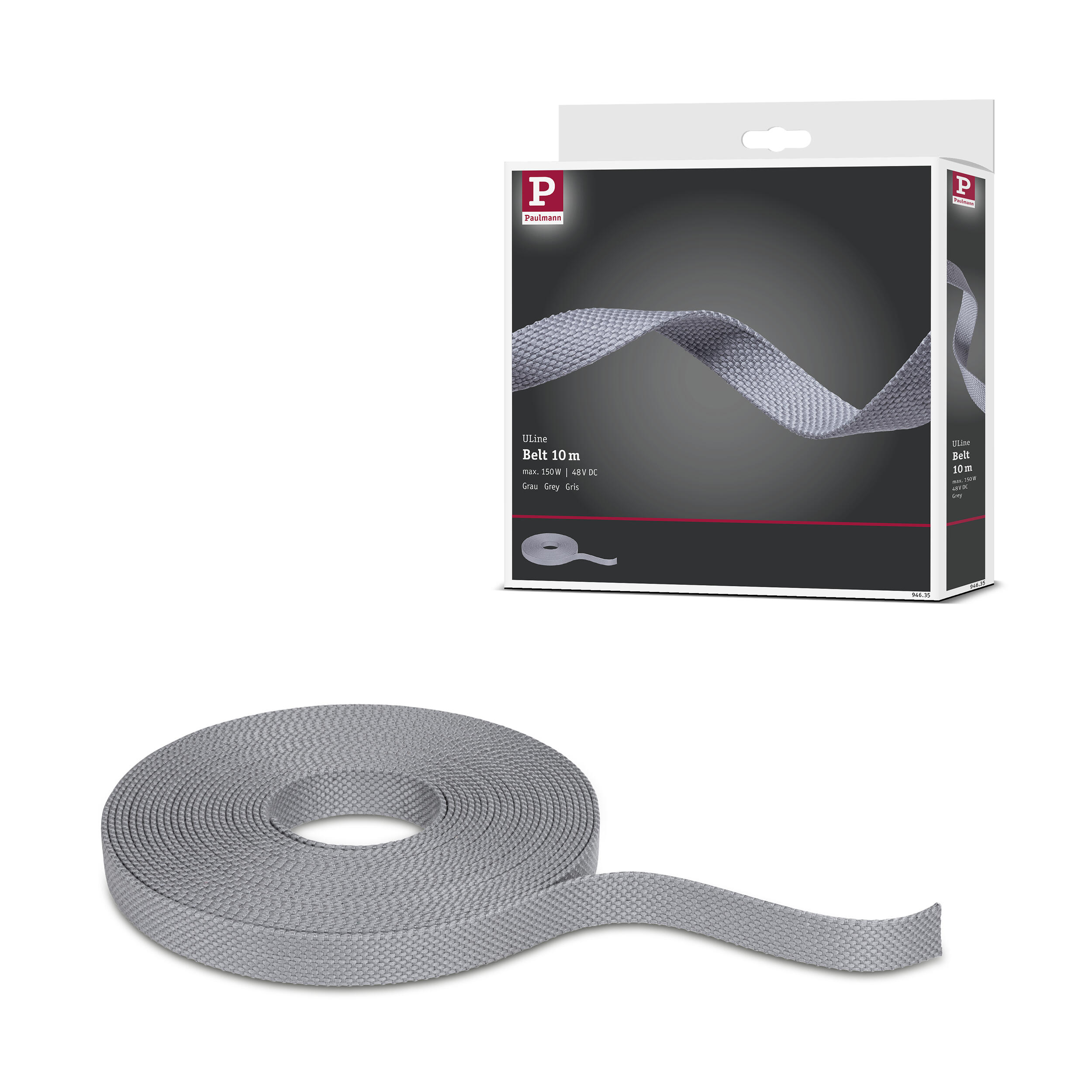 Sangle ULine 10m Dacron textile cuivre gris, PAULMANN | Leroy Merlin