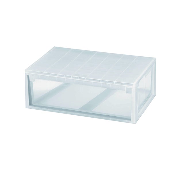 Cassetto singolo Light L 59.6 x  H 21.3 x  P 39 cm  trasparente