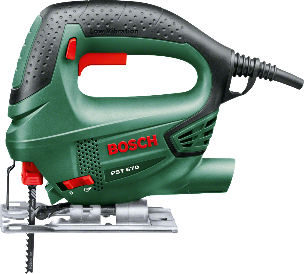 Scie sauteuse filaire BOSCH PST 670 + 5 lames, 500 W - 2