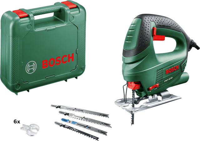 Scie sauteuse filaire BOSCH PST 670 + 5 lames, 500 W