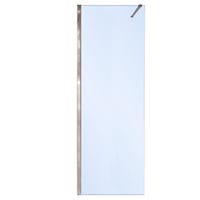 MAMPARA DE DUCHA FRONTAL FIJA CARIBE PRO 100CM CROMO - 2