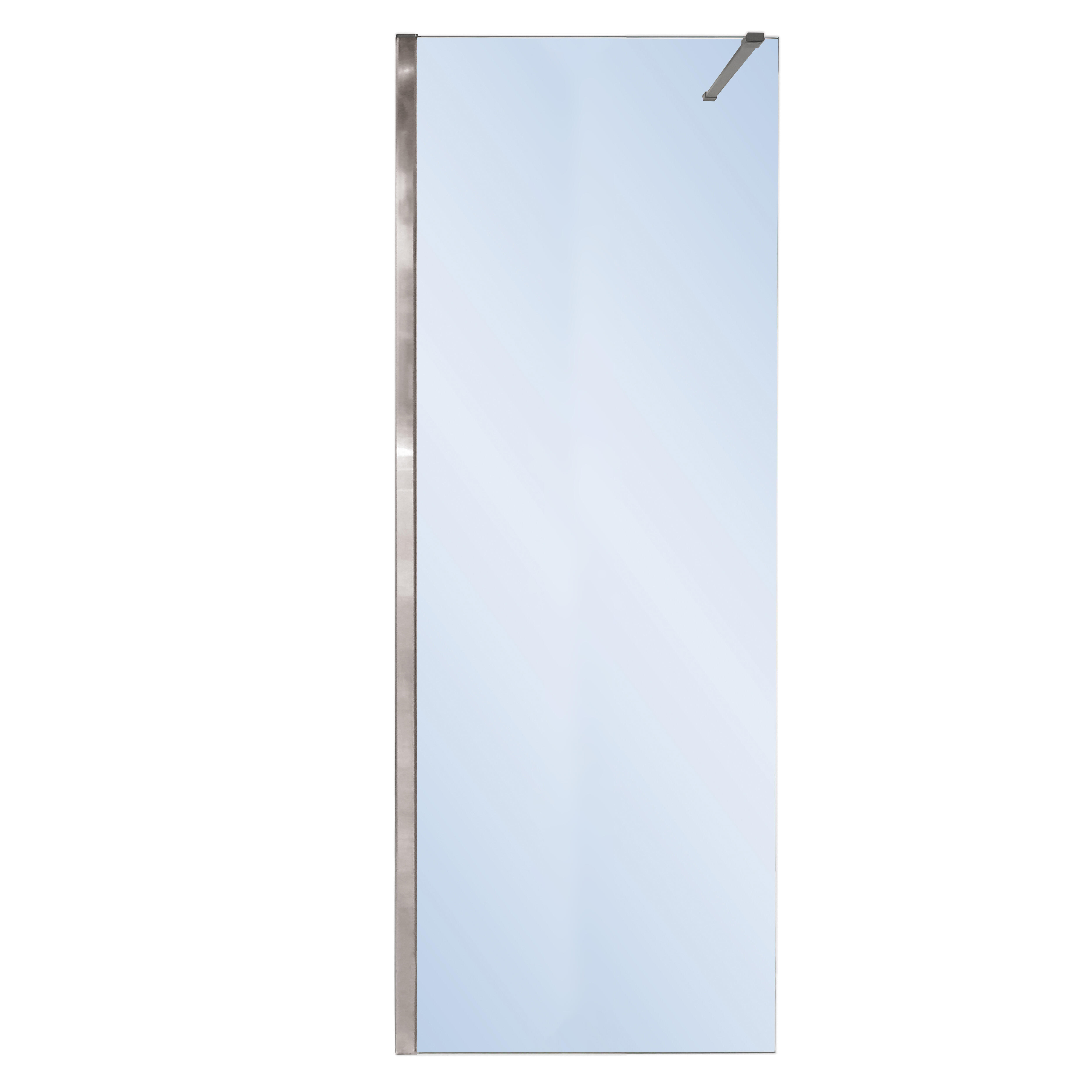 MAMPARA DE DUCHA FRONTAL FIJO OCEAN PRO 120CM CROMO - 2