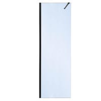 MAMPARA DE DUCHA FRONTAL FIJA CARIBE PRO 100CM NEGRO - 2