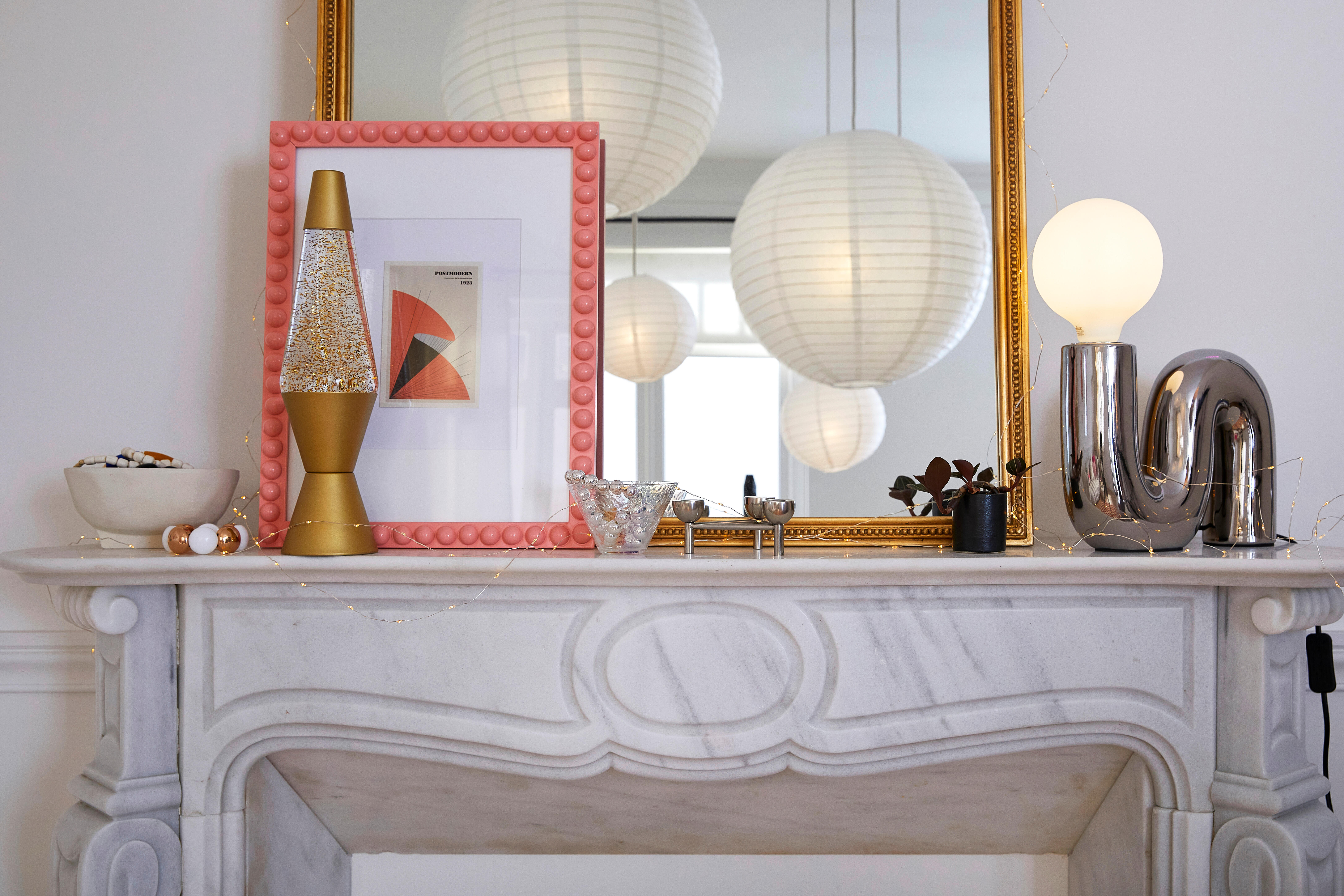 Lampe Pop s, céramique, chrome, H.20 cm, E27 - 3