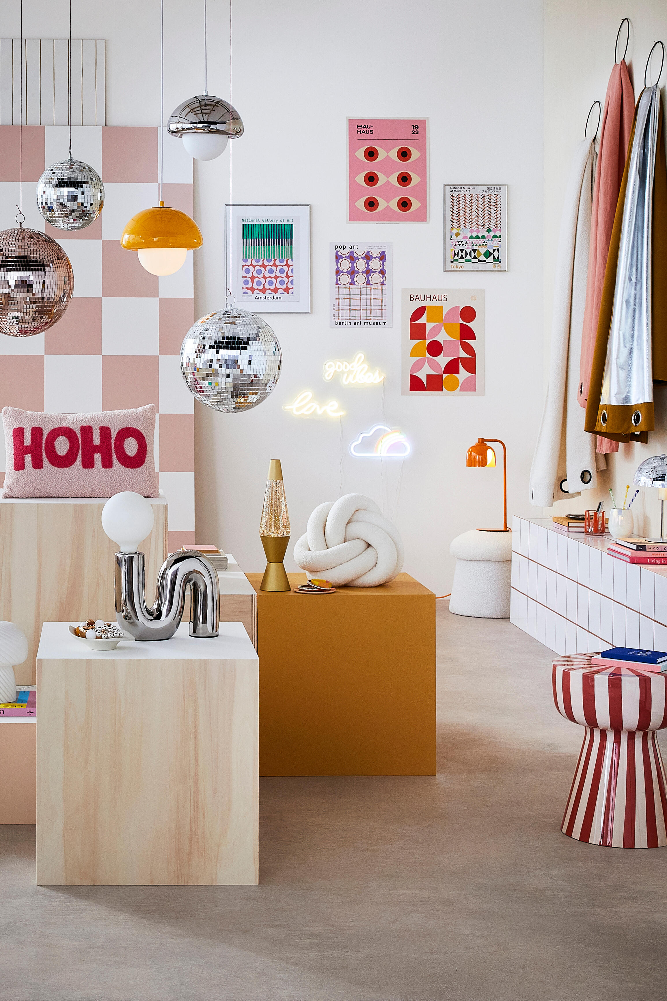 Lampe Pop s, céramique, chrome, H.20 cm, E27 - 5