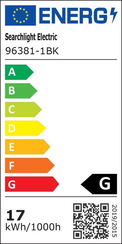 Suspension Tribeca, acier, noir, l.119 cm LED - 5