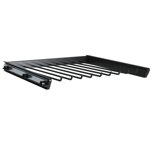 Percha extraíble pantalones para módulo de armario Spaceo Evo´M negro 60x54cm
