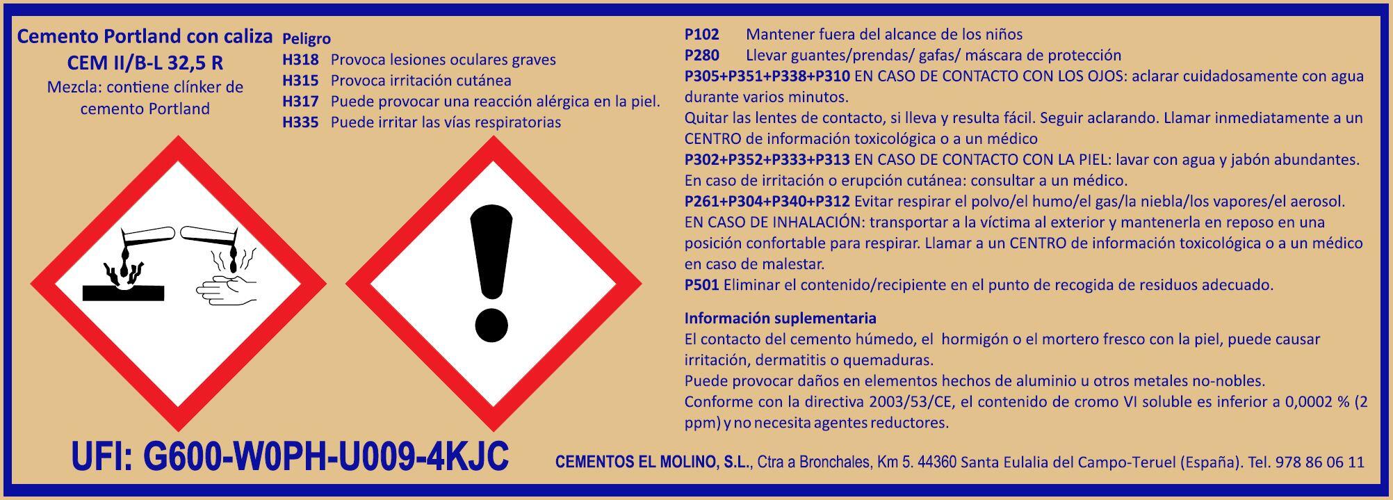 CEMENTO GRIS 32,5R 25KG - 3