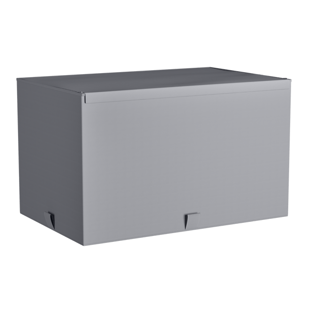 Contenitore Spaceo L 56 x H 33 x P 36 cm grigio