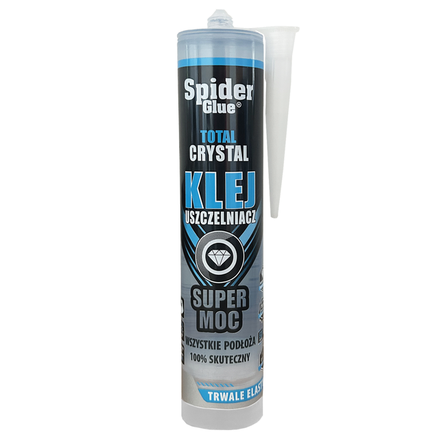 Klej uszczelniacz Spider Glue Total Crystal 290 ml