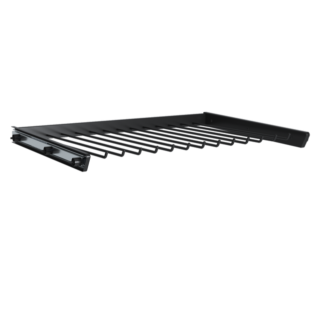 Percha extraíble pantalones para módulo de armario Spaceo Evo´M negro 80x54cm