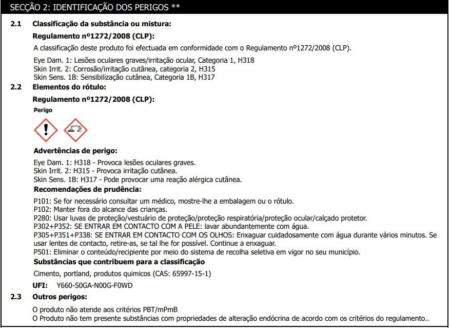 Argamassa para impermeabilização SECILTEK HIDROSTOP FLEX - 3