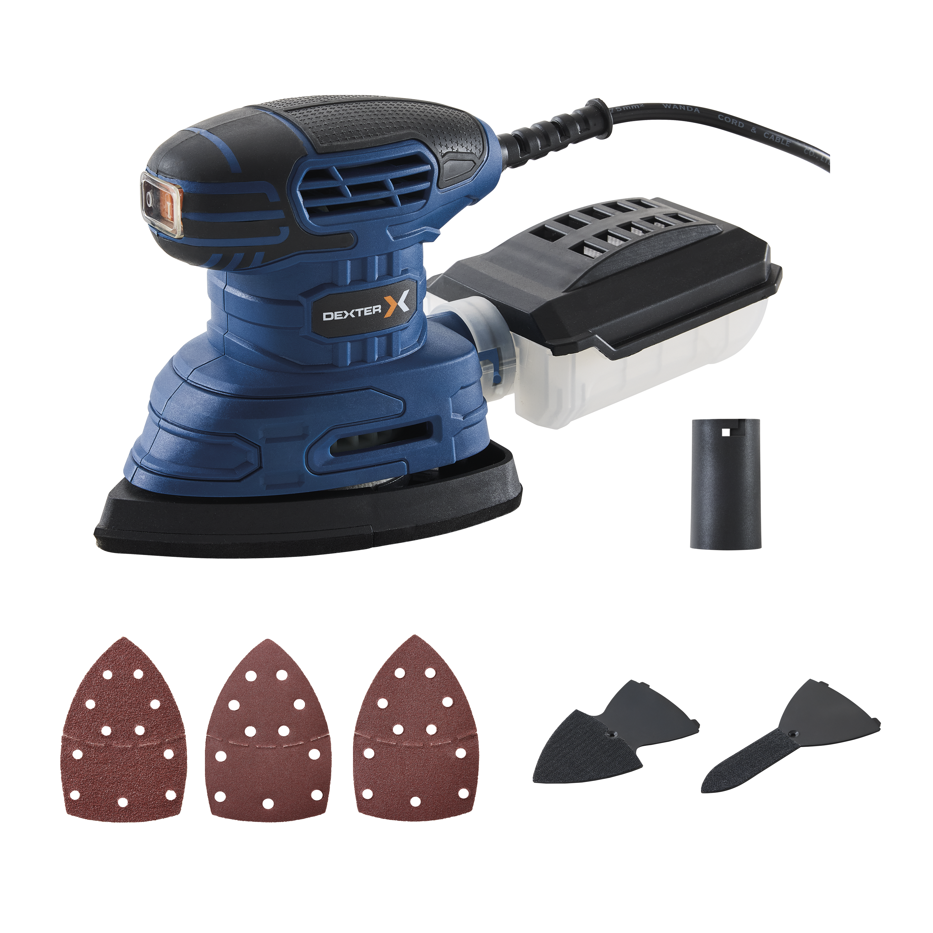 Multilijadora sander DEXTER 220W 152 mm - 8