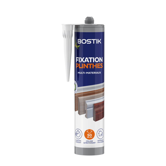 Colle de fixation BOSTIK pour plinthes, 310ml