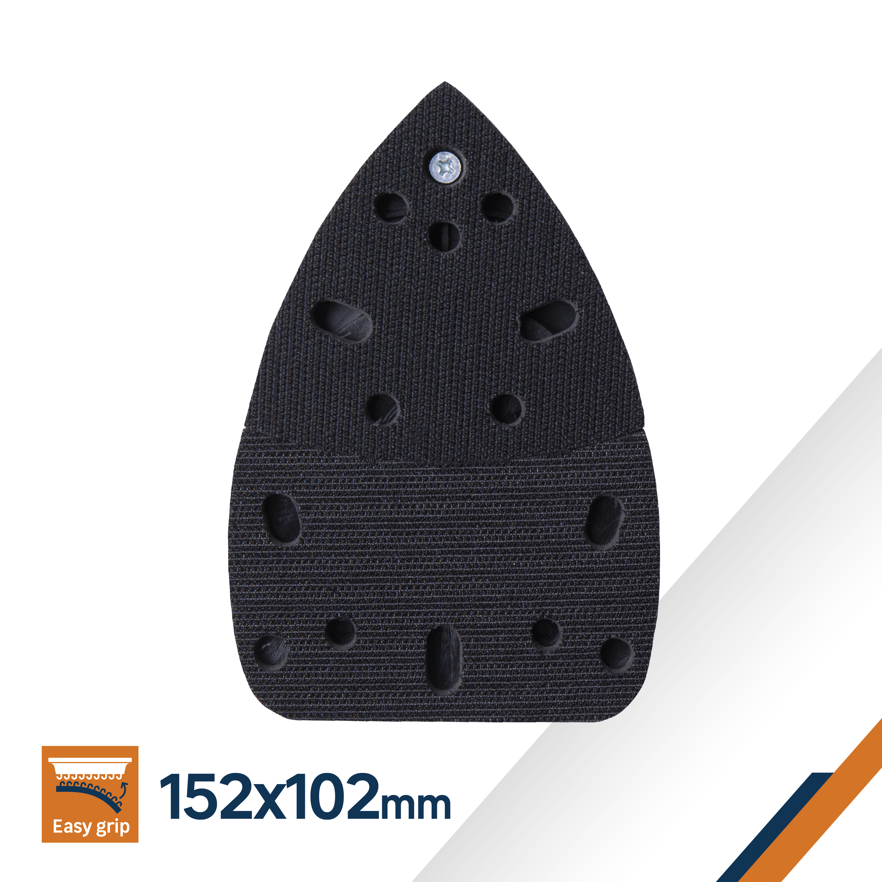 Pad pour ponceuse multifonction DEXTER, l.102 x L.152 mm - 6
