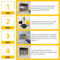 REVESTIMIENTO ADHERENCIA SIKA MONOTOP 110ES 4 KG - 2
