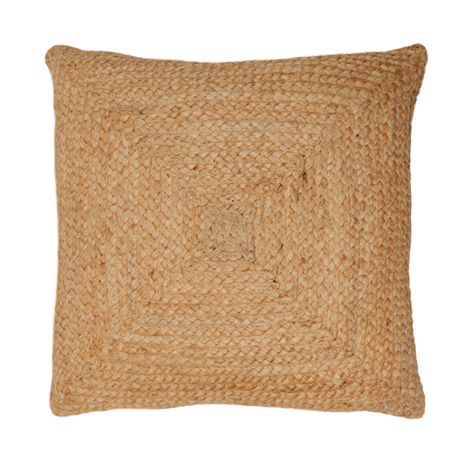 Almofada de chão em juta Nils 60x60cm natural Inspire