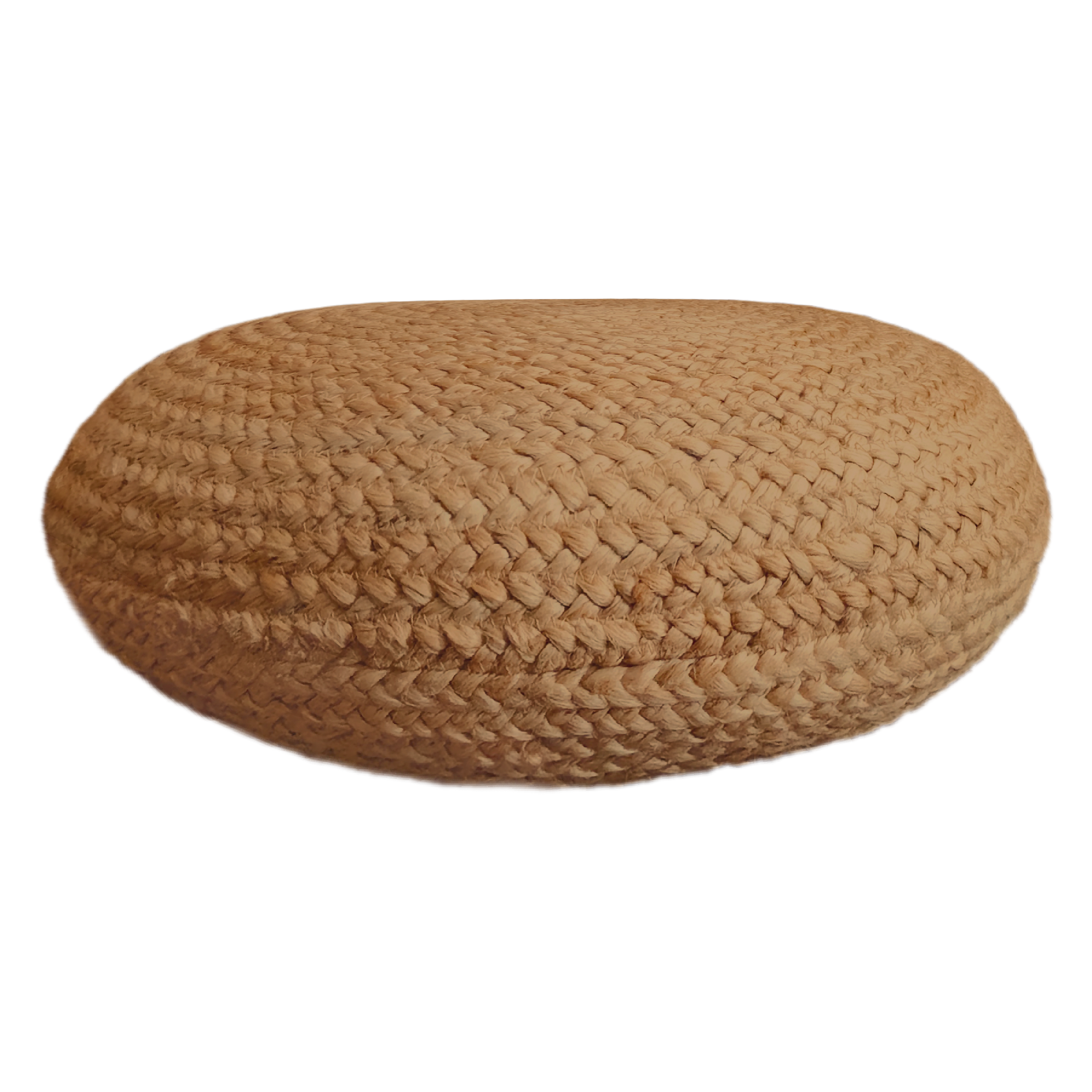 Coussin de sol Nils, jute, l.50 x L.50 cm, INSPIRE - 4