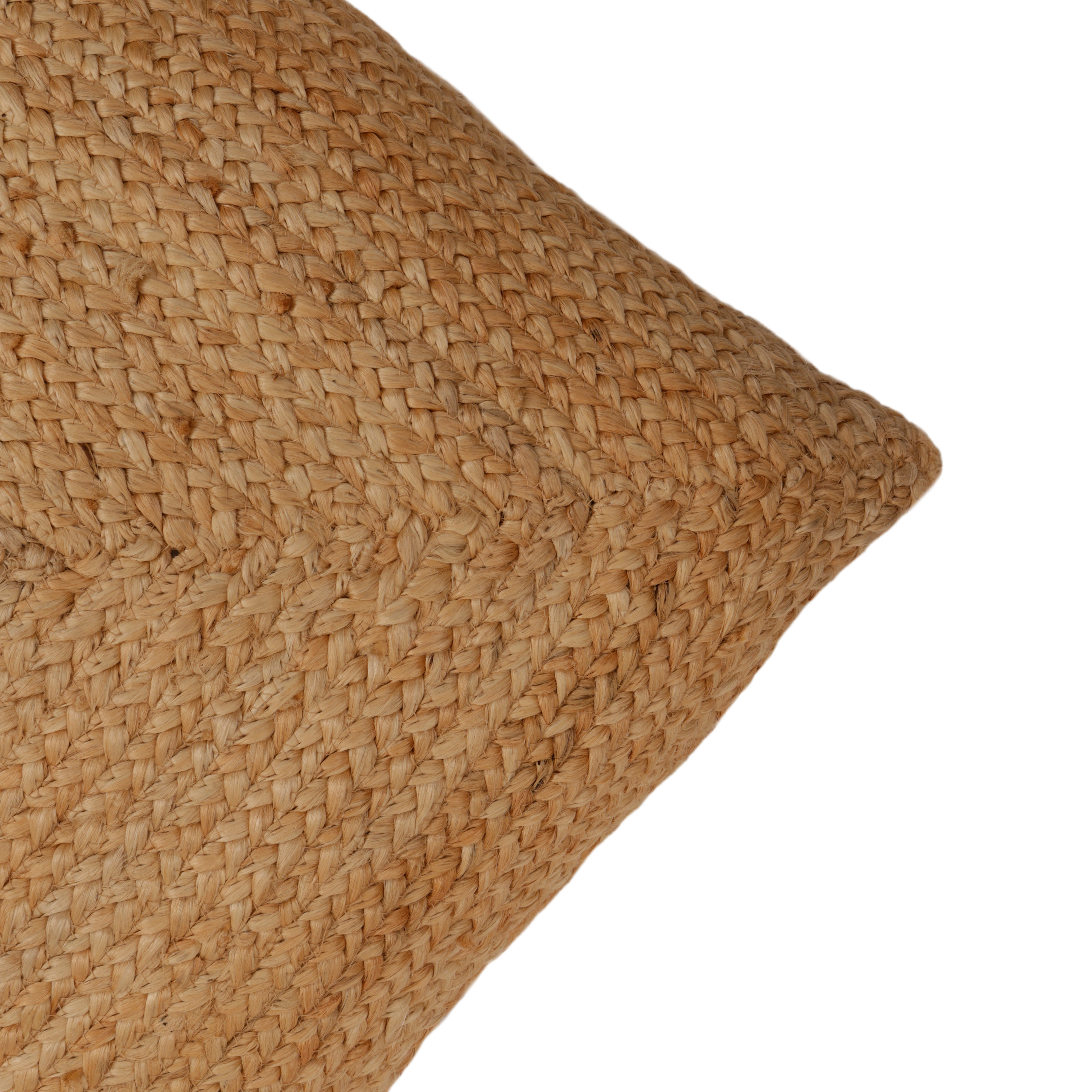 Coussin de sol Nils, jute, l.60 x L.60 cm, INSPIRE - 5