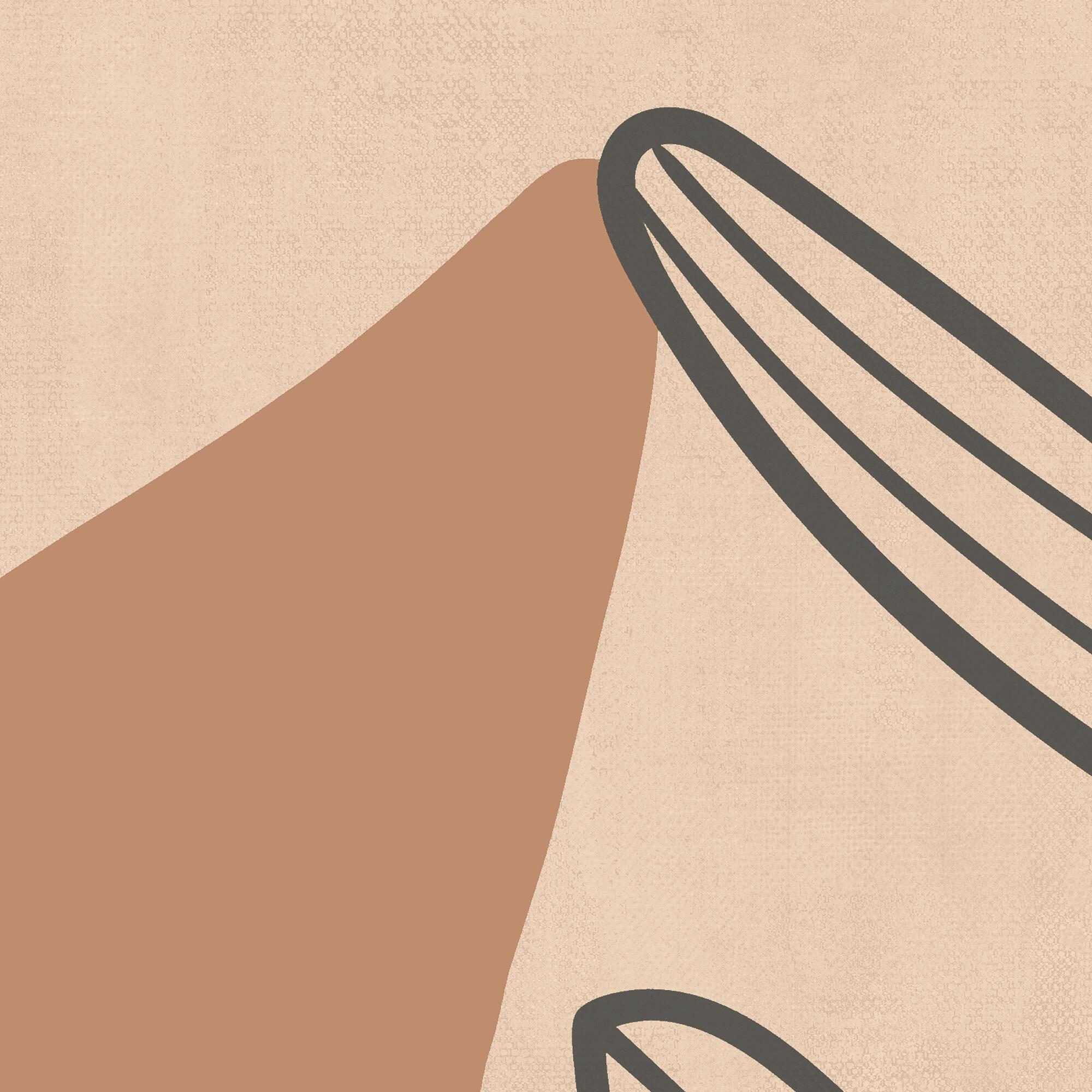 Papier peint panoramique Douceur florale terracotta 159 x H.280 cm - 4