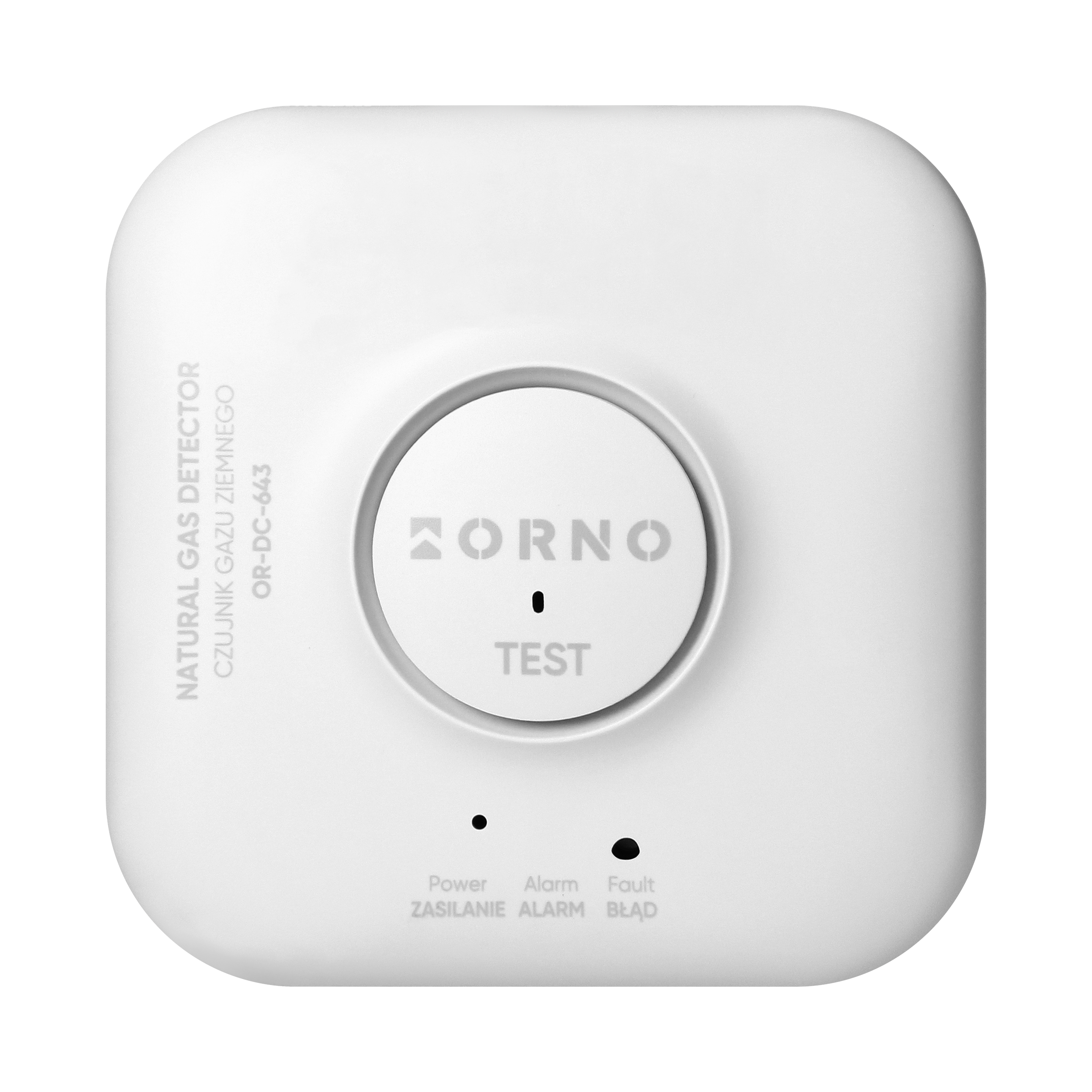Inteligentny czujnik gazu ziemnego 230V AC Wi-Fi Tuya