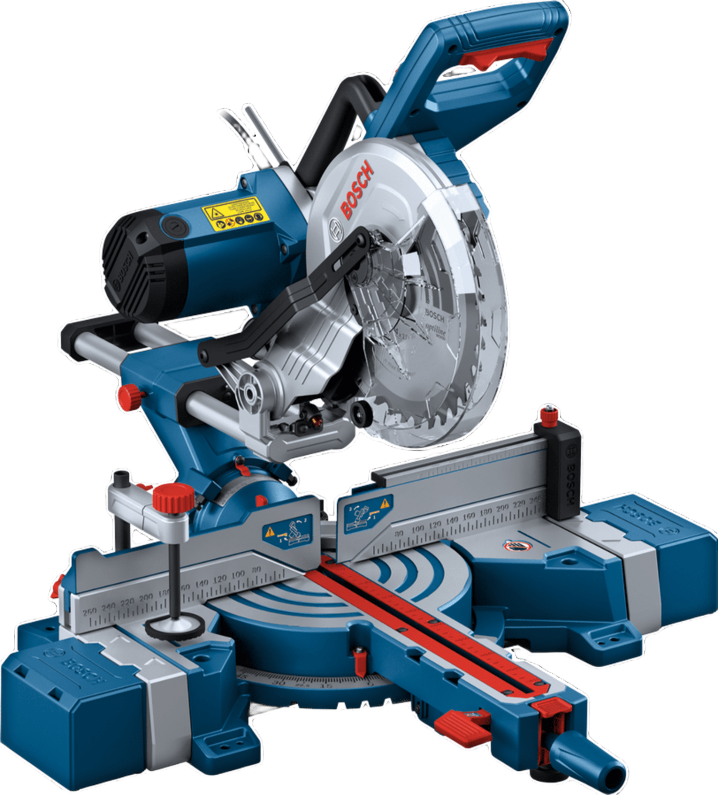Pilarka ukosowa z przesuwem 254 mm 1800W GCM 254 D Bosch Professional