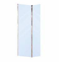 MAMPARA PANEL DE DUCHA PUERTA ABATIBLE CARIBE PRO 40CM CROMO - 2