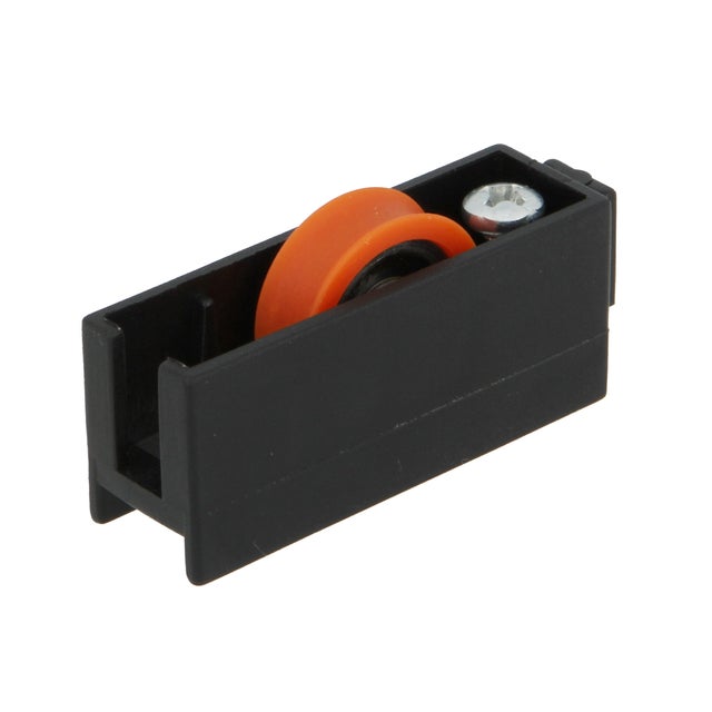RODAMIENTO PARA VENTANA 51X20MM NYLON NEGRO 2 UDS