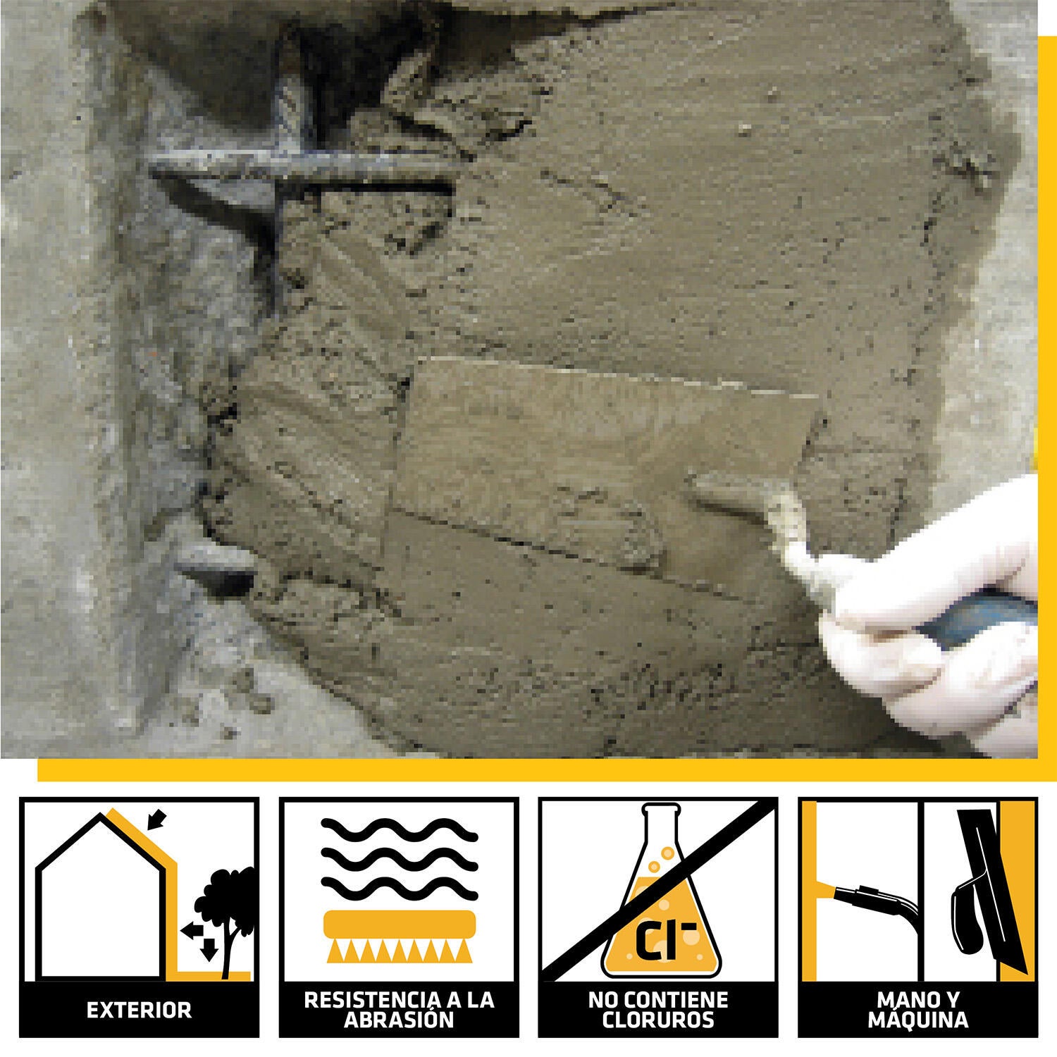 MORTERO REPARADOR R4 SIKA MONOTOP 4200 MULTIFLOW 25KG - 4