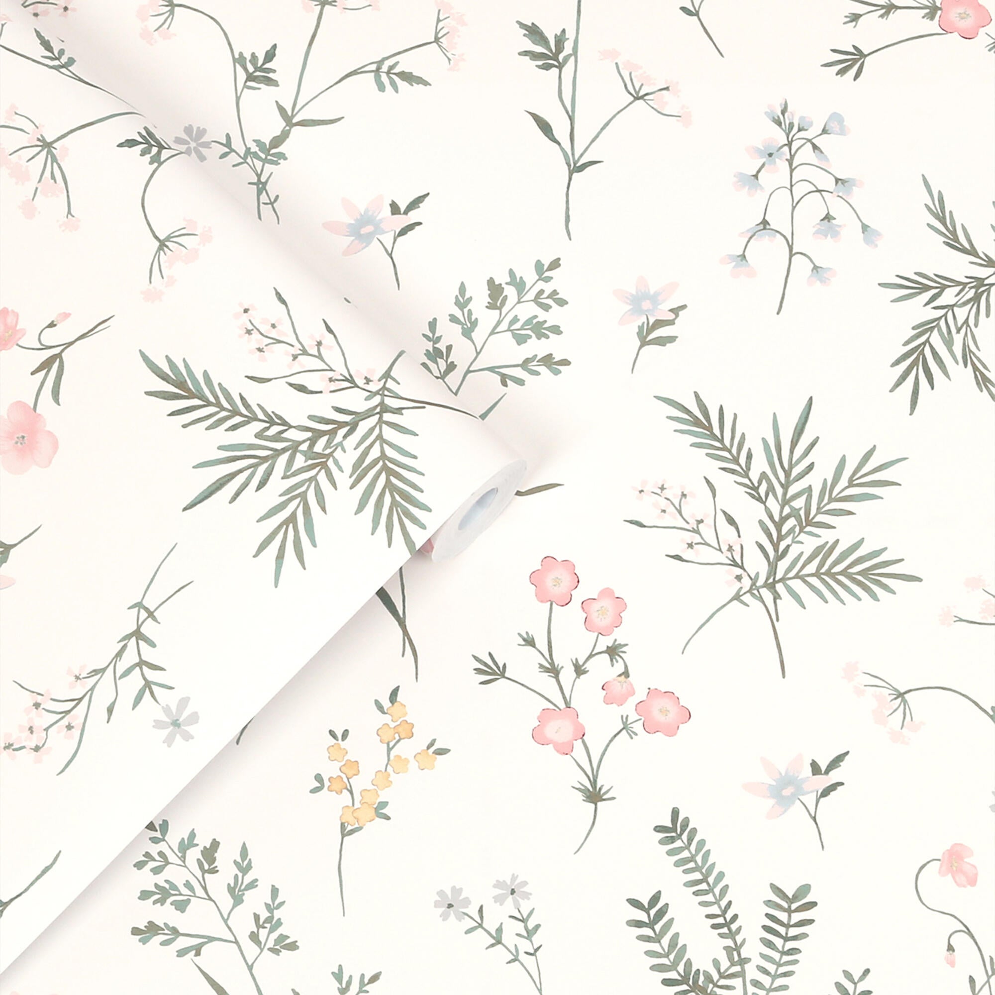 Papier peint intissé, Laura Ashley 2, crosswell, rose - 2
