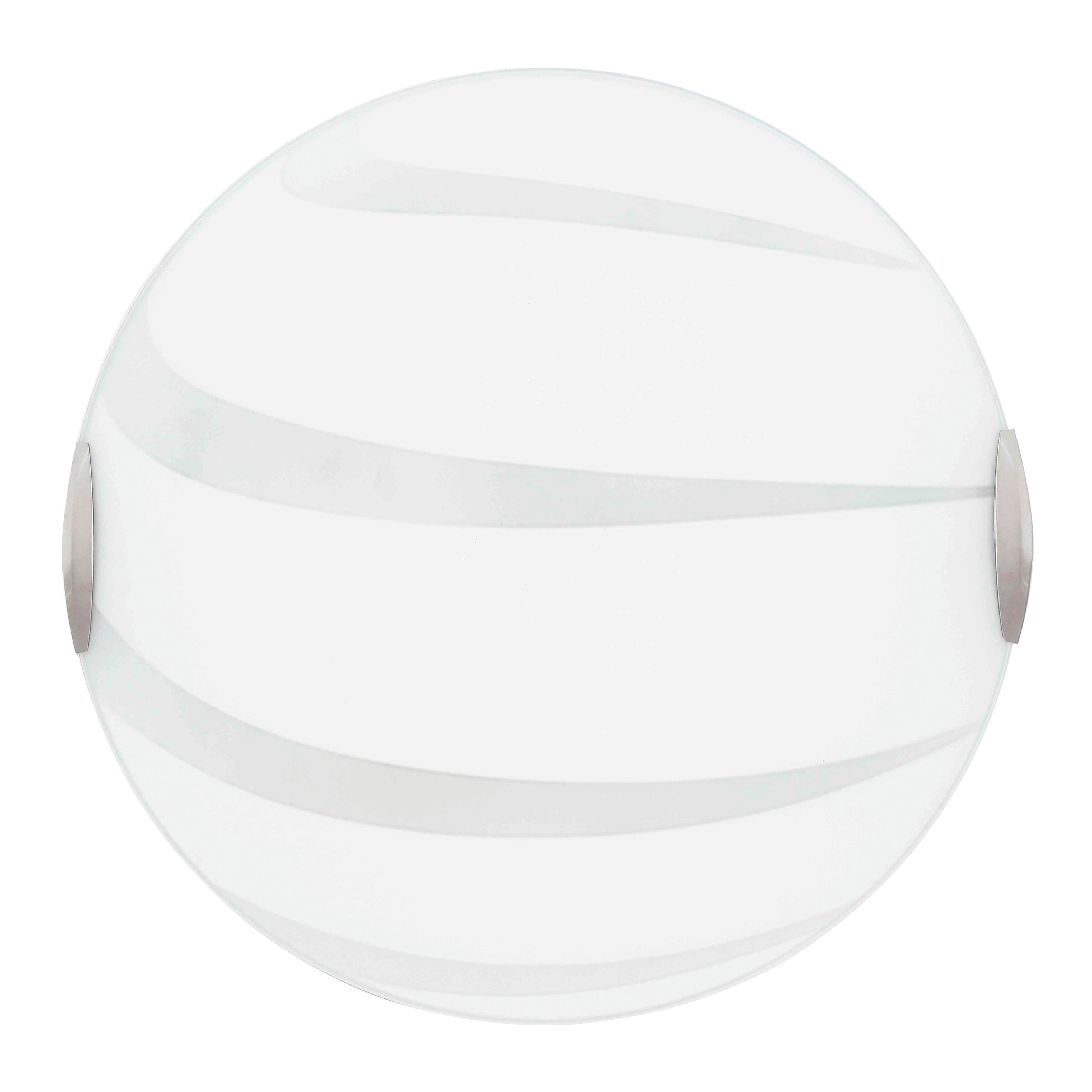Plafoniera neoclassico I-CRI-PL40 Ø 40 cm argento IP20, 3XE27 - 2