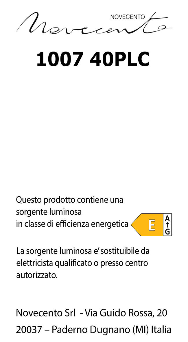 Plafoniera LED Milù bianco IP20 cct da bianco caldo a bianco freddo con regolazione di temperatura NOVECENTO - 7