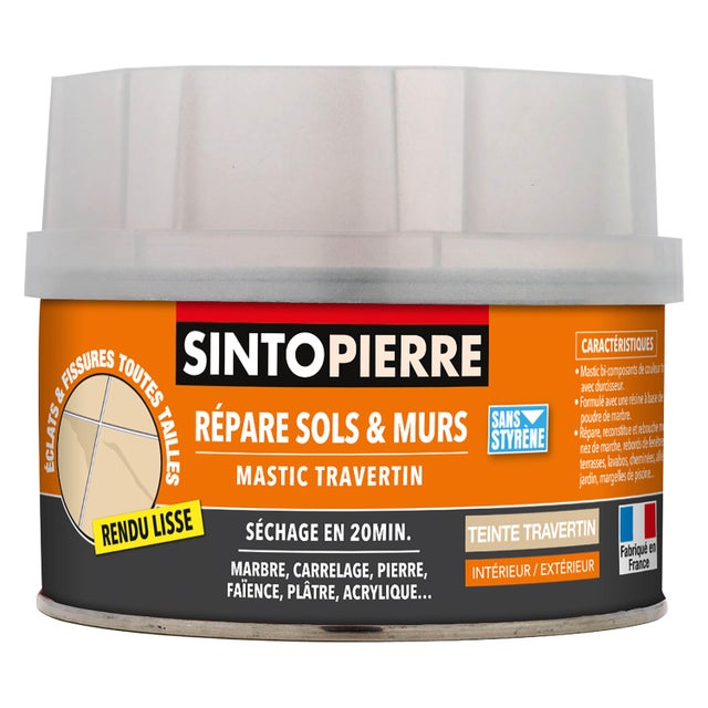 Mastic Sintopierre SINTO beige / blanc / gris / rouge