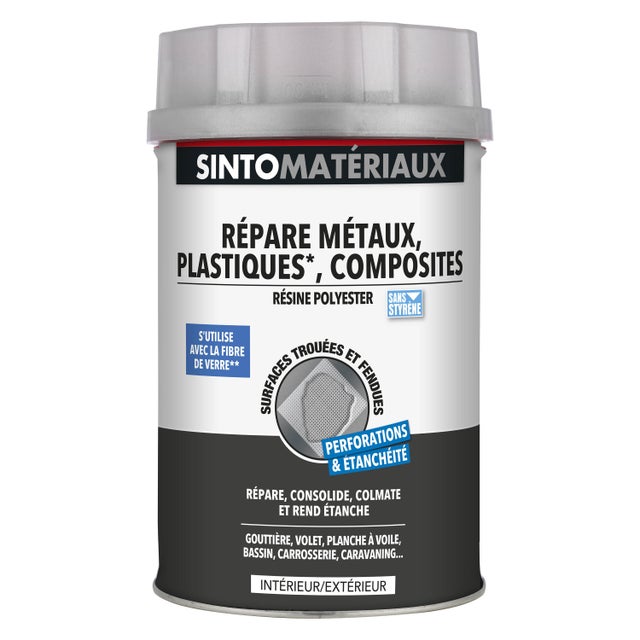 Kit de réparation en polyester 250 g PROTECTON – Réparation facile