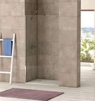 MAMPARA DE DUCHA FRONTAL FIJA OCEAN PRO 100CM CROMO - 1