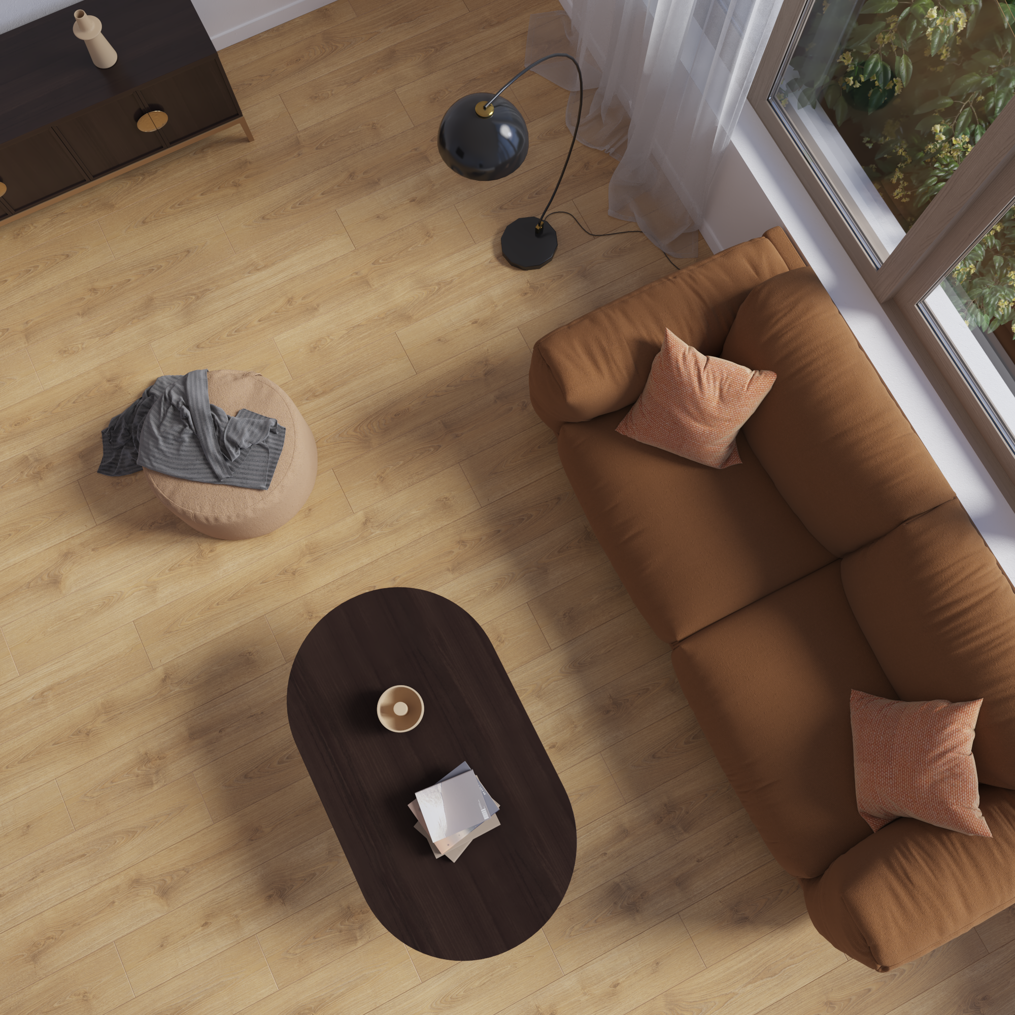 Panele podłogowe laminowane wodoodporne Artens AC5 8 mm Balfour naturalne drewno - 4
