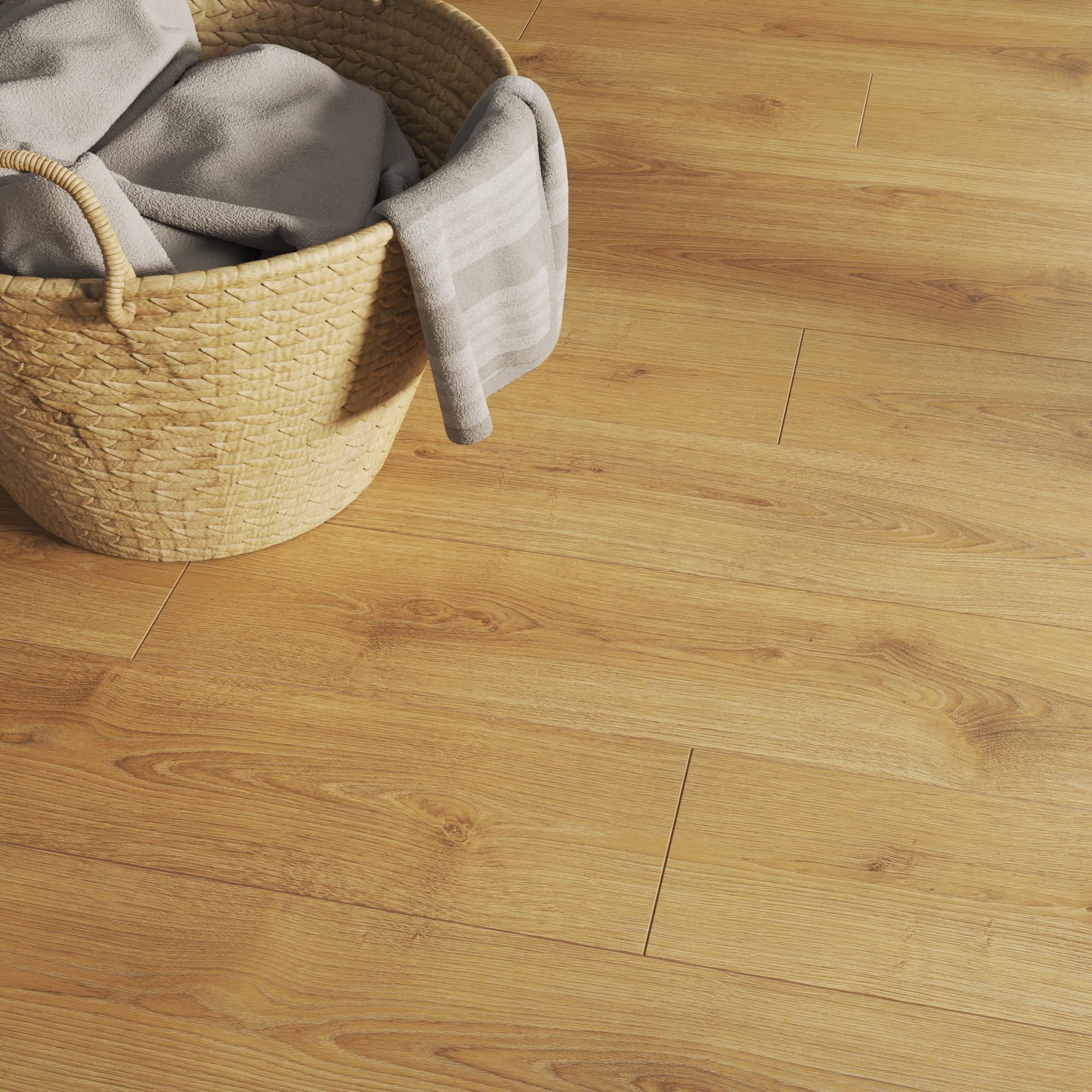 Panele podłogowe laminowane wodoodporne Artens AC5 8 mm Balfour naturalne drewno - 6