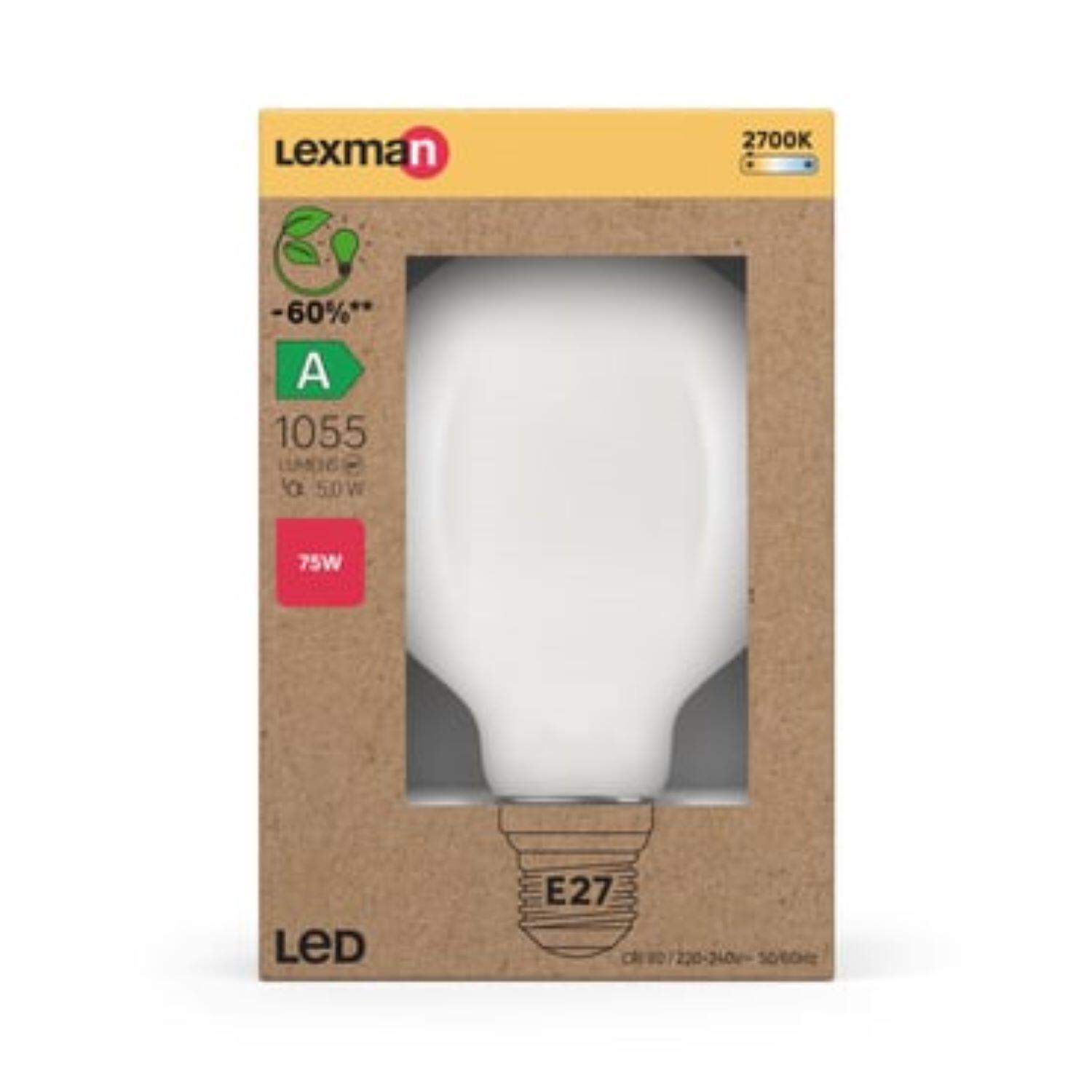 Żarówka LED E27 5 W = 75 W 1055 lm Ciepła biel Lexman klasa A - 3