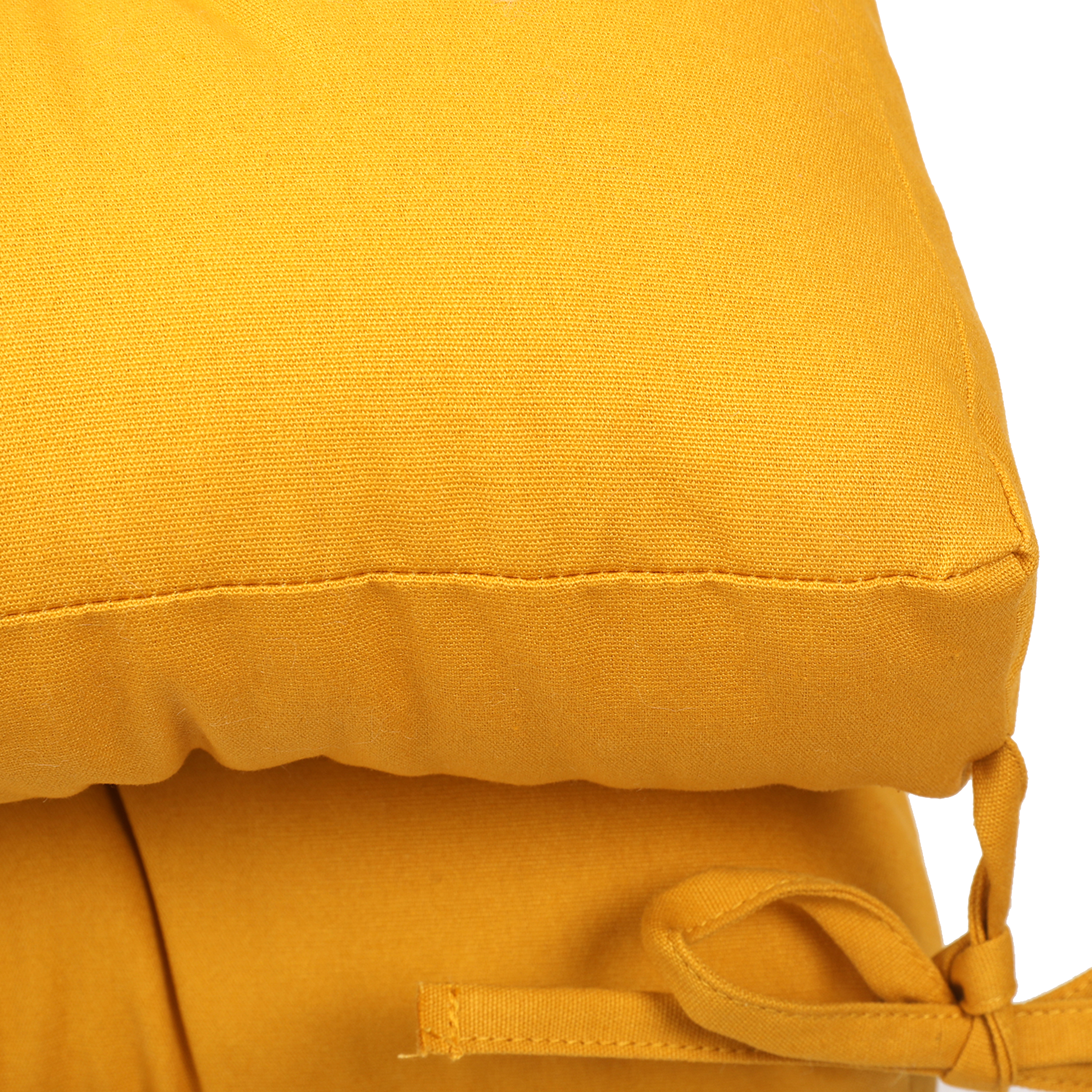 Almofada de chão New Luck 45x45x10 amarelo Inspire - 6