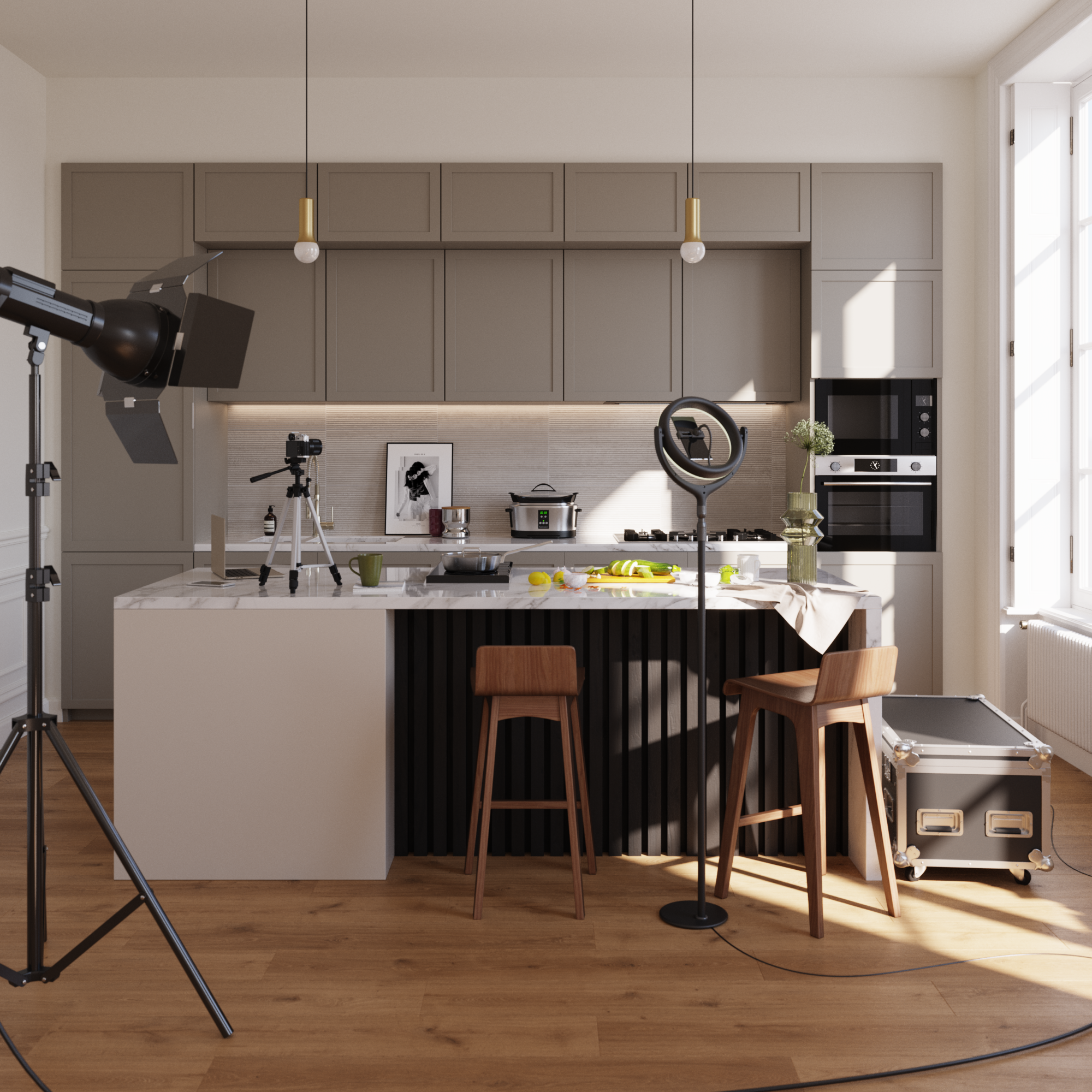 Pavimento flutuante laminado Junia superior resistente à água 8 mm Artens NAT340 - 8