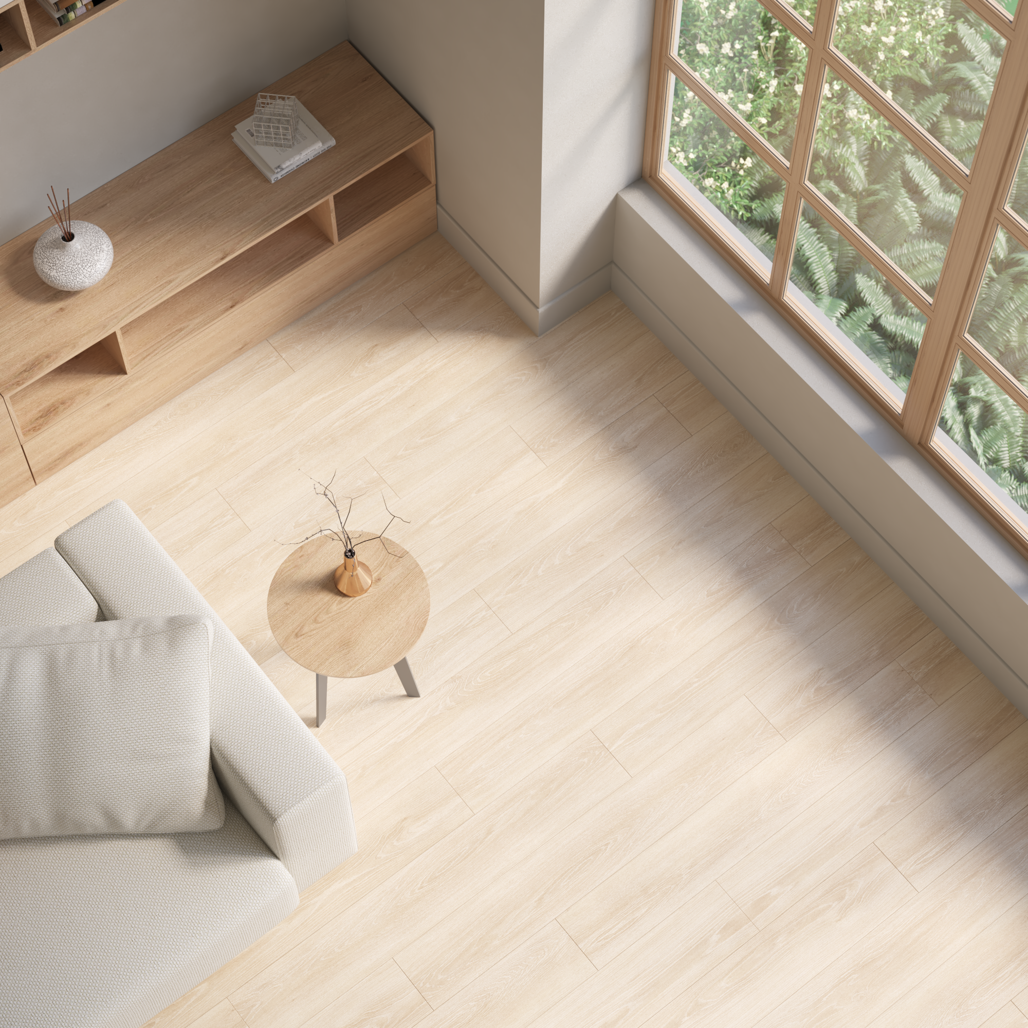 Panele podłogowe laminowane wodoodporne Artens AC4 8 mm Nacena naturalne drewno - 4