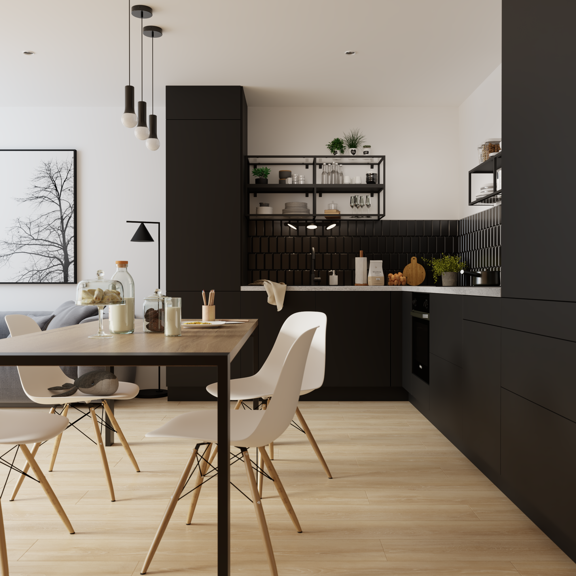 Panele podłogowe laminowane wodoodporne Artens AC4 8 mm Nacena naturalne drewno - 5