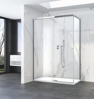 MAMPARA DE DUCHA FRONTAL CORREDERA DUSCHOLUX D0 PRO 150X200CM CROMO - 3