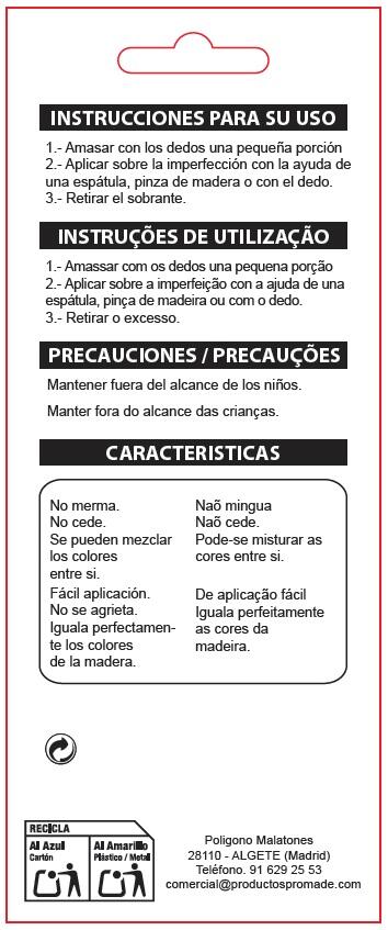 CERA PARA LA MADERA PROMADE 80GR CEREZO - 3