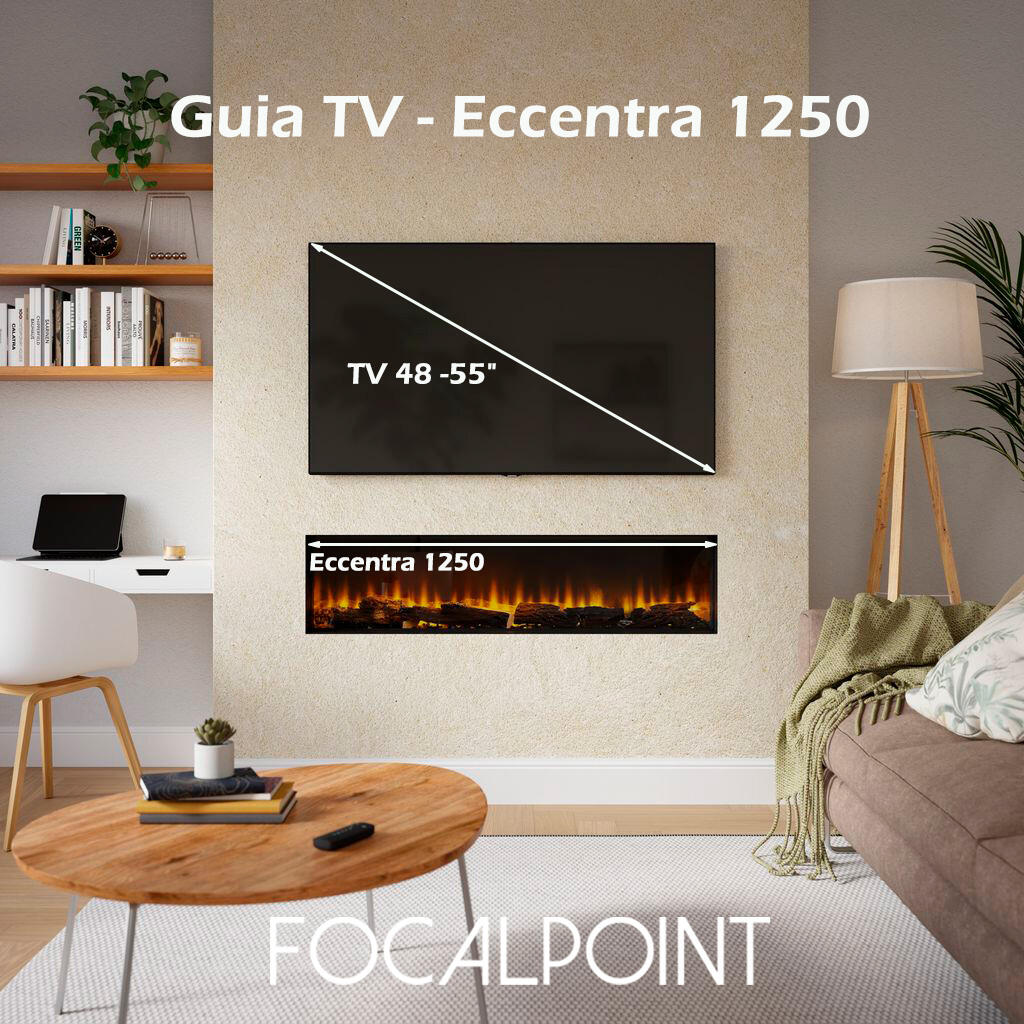Chimenea eléctrica FOCAL POINT Eccentra 1250 - 9