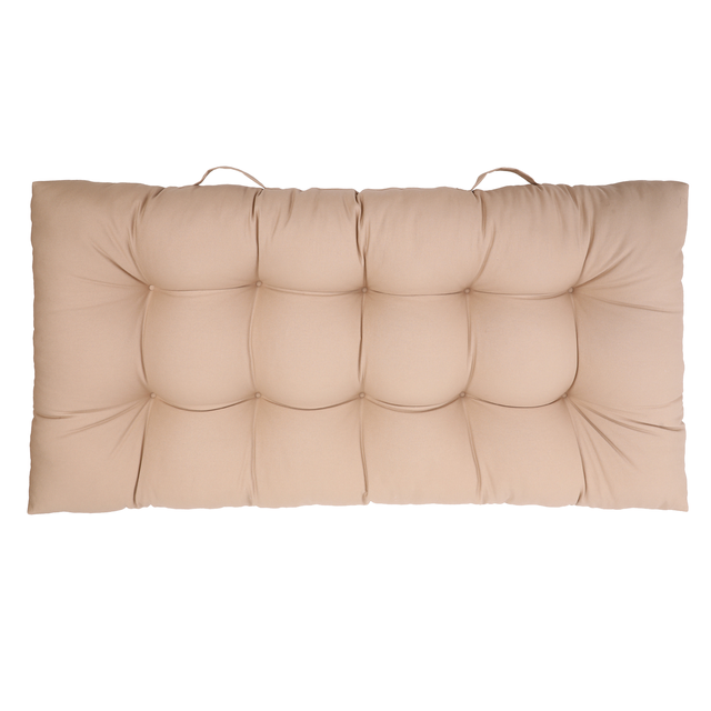 Coussin de sol New luck, beige, l.60 x L.120 cm, INSPIRE