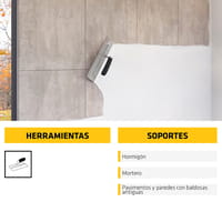 MORTERO DE REGULARIZACIÓN SIKADECOR-803 NATURE 30 KG GRIS - 6