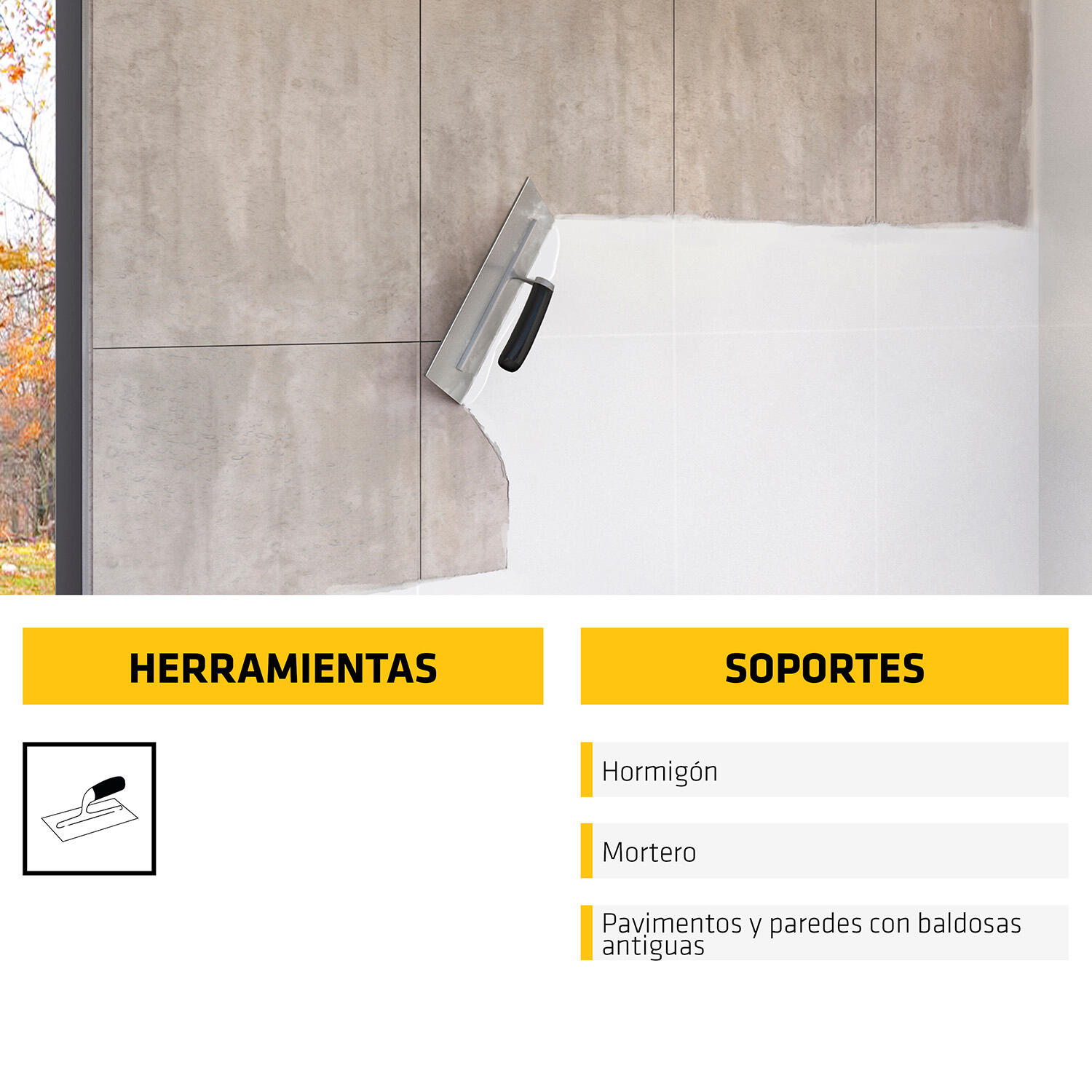 MORTERO DE REGULARIZACIÓN SIKADECOR-803 NATURE 30 KG BLANCO - 6